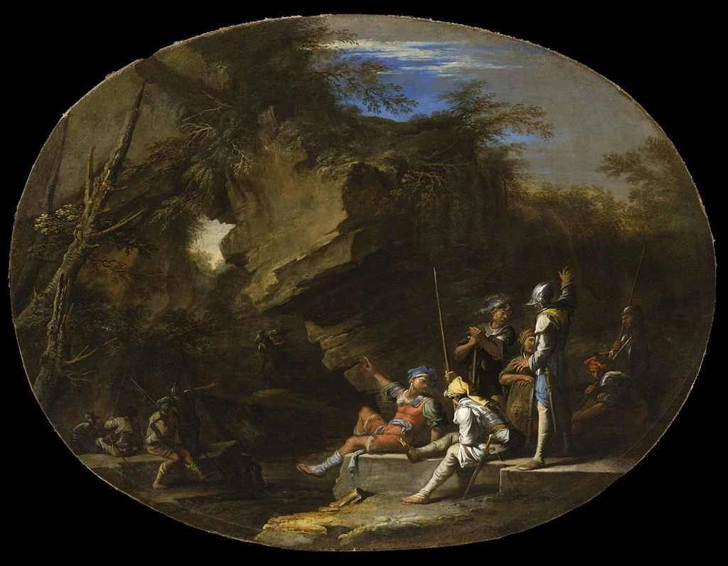 Paesaggio con uomini e animali - Los Angeles County Museum of Art